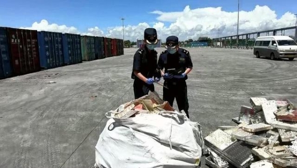 “洋垃圾”别想进来，广州海关在货运渠道查获25吨“洋垃圾”-1.jpg
