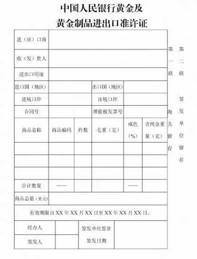 【货物监管报关】黄金及黄金制品货运进出口政策解读w8.jpg