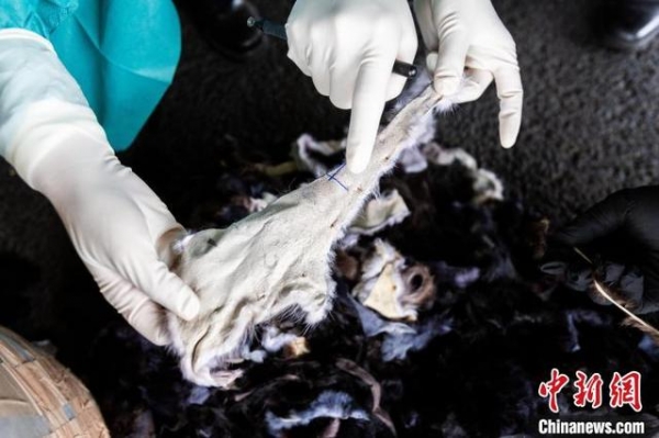 北京海关连续查获共计6.98吨动物毛皮碎料-1.jpg