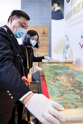 促进海外文物回流：第三届进博会进境文物类展品实现首次留购通关-2.jpg