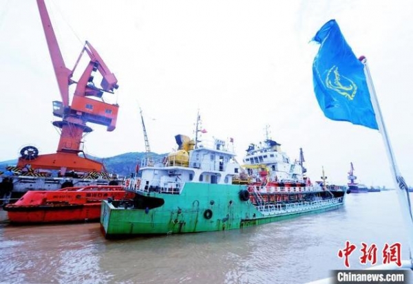 浙江舟山保税燃料油加注量达472.39万吨 总计4555艘次-1.jpg