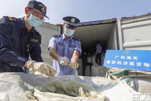 广州海关“国门利剑2020”行动成果显著：立案2.1万余起 案值超450亿元-1.jpg