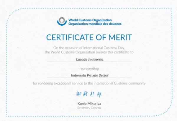 菜鸟数字关务技术出海 Lazada印尼获世界海关组织嘉奖-1.jpg