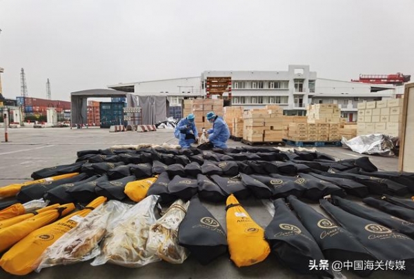 红酒箱藏火腿508只，缉私部门要和你“谈一谈”-3.jpg