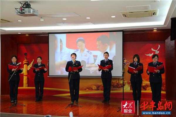 青岛保税港区税务局：欢歌颂党迎三八 携手同逐税务梦-1.jpg