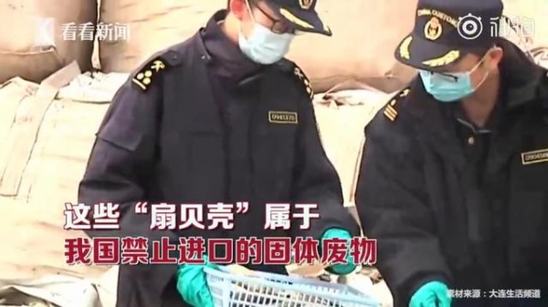 1423余吨“扇贝壳”散发异味 海关一查全是洋垃圾-5.jpg