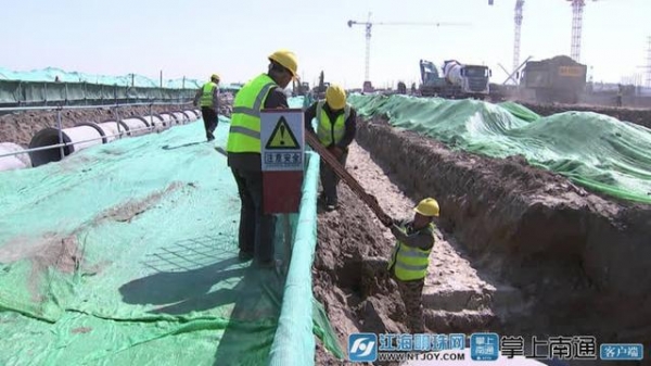 填补污水收集空白 南通综合保税区新建污水管道-3.jpg