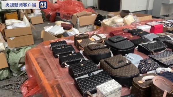 全是假名牌！西安海关查获大量涉嫌侵权货物-1.jpg