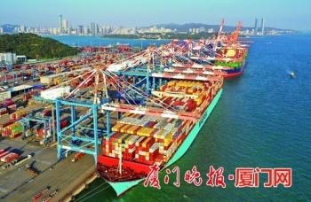 2021年第一季度厦门货物贸易进出口比增三成-1.jpg