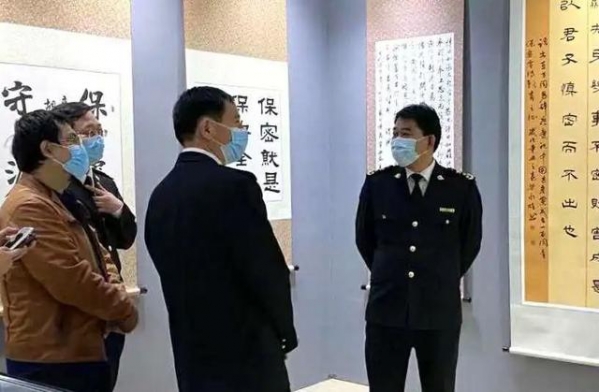党旗飘扬保密护航 海关总署举办为期一周的“庆祝中国共产党成立100周年海关保密宣传教育作品展”-30.jpg