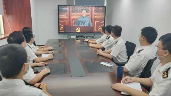 广州海关传达学习习近平总书记在庆祝中国共产党成立100周年大会上的重要讲话精神w28.jpg