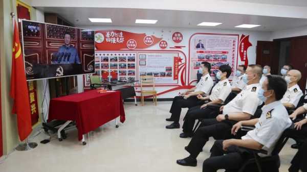 广州海关传达学习习近平总书记在庆祝中国共产党成立100周年大会上的重要讲话精神w37.jpg