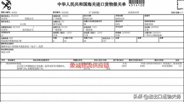 日本银浆广州机场进口报关流程/化工危险品如何办理进口-1.jpg