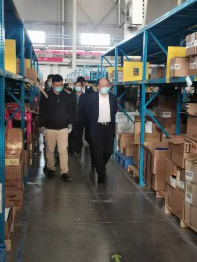保税区开展进口冷链食品、进口商品疫情防控检查工作-3.jpg