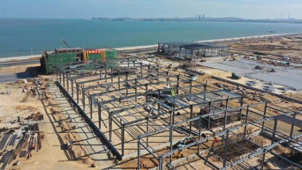 石湖港保税物流中心（B型）  综合楼封顶了-6.jpg