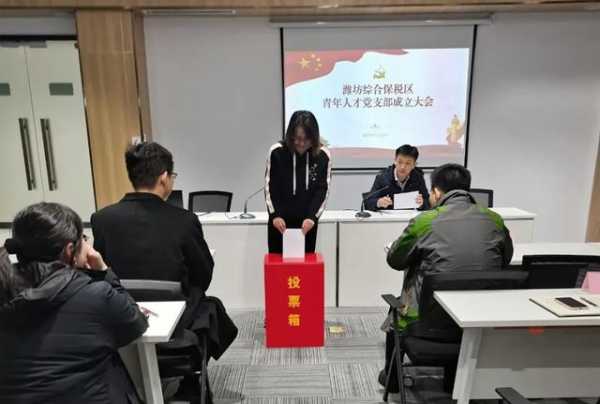 闪亮登场！潍坊综合保税区青年人才党支部成立啦！-1.jpg