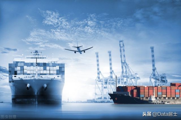 各省2020年1-10月外贸进出口，中西部高速、浙江迫近江苏-1.jpg