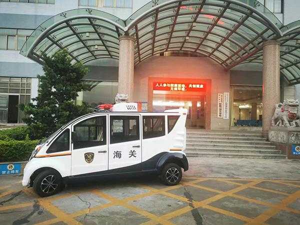 国门卫士——广州海关电动巡逻车上岗执勤-2.jpg