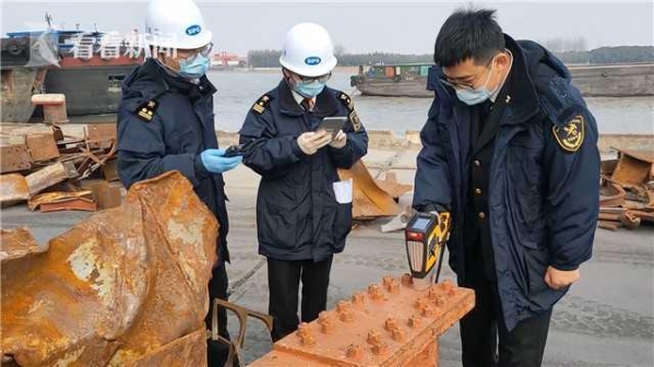 再生钢铁原料进口出新规允许进口 上海海关服务全国首单入境-3.jpg