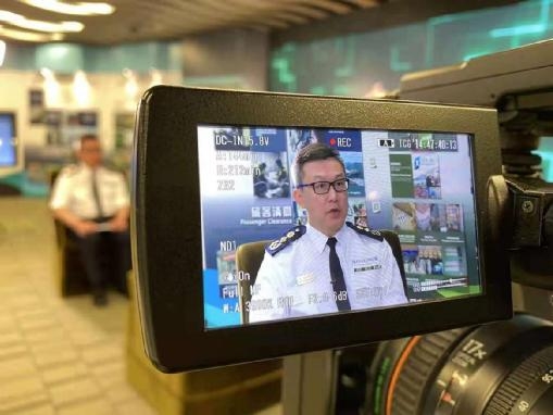 专访香港海关关长邓以海：全力配合国安执法，不回避任何挑战-6.jpg